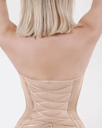 Kyra Sexy Back Lace-up Seamless Skinny Bodysuit