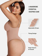 Kyra women's body sculpting seamless bodysuit belly support chest shape body shaper free bra hip lifting bodysuit