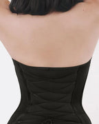 Kyra Sexy Back Lace-up Seamless Skinny Bodysuit