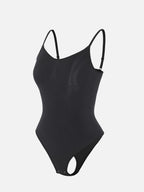 Kyra women's body sculpting seamless bodysuit belly support chest shape body shaper free bra hip lifting bodysuit