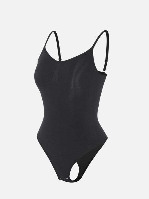 Kyra women's body sculpting seamless bodysuit belly support chest shape body shaper free bra hip lifting bodysuit